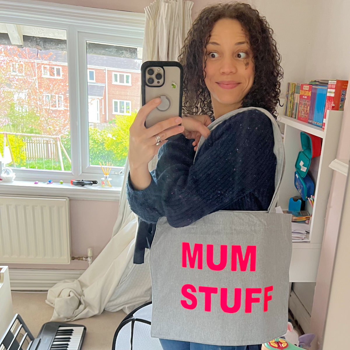 PERSONALISED CAMOUFLAGE TOTE WITH BRIGHT PINK PRINT – My Bags Of Stuff