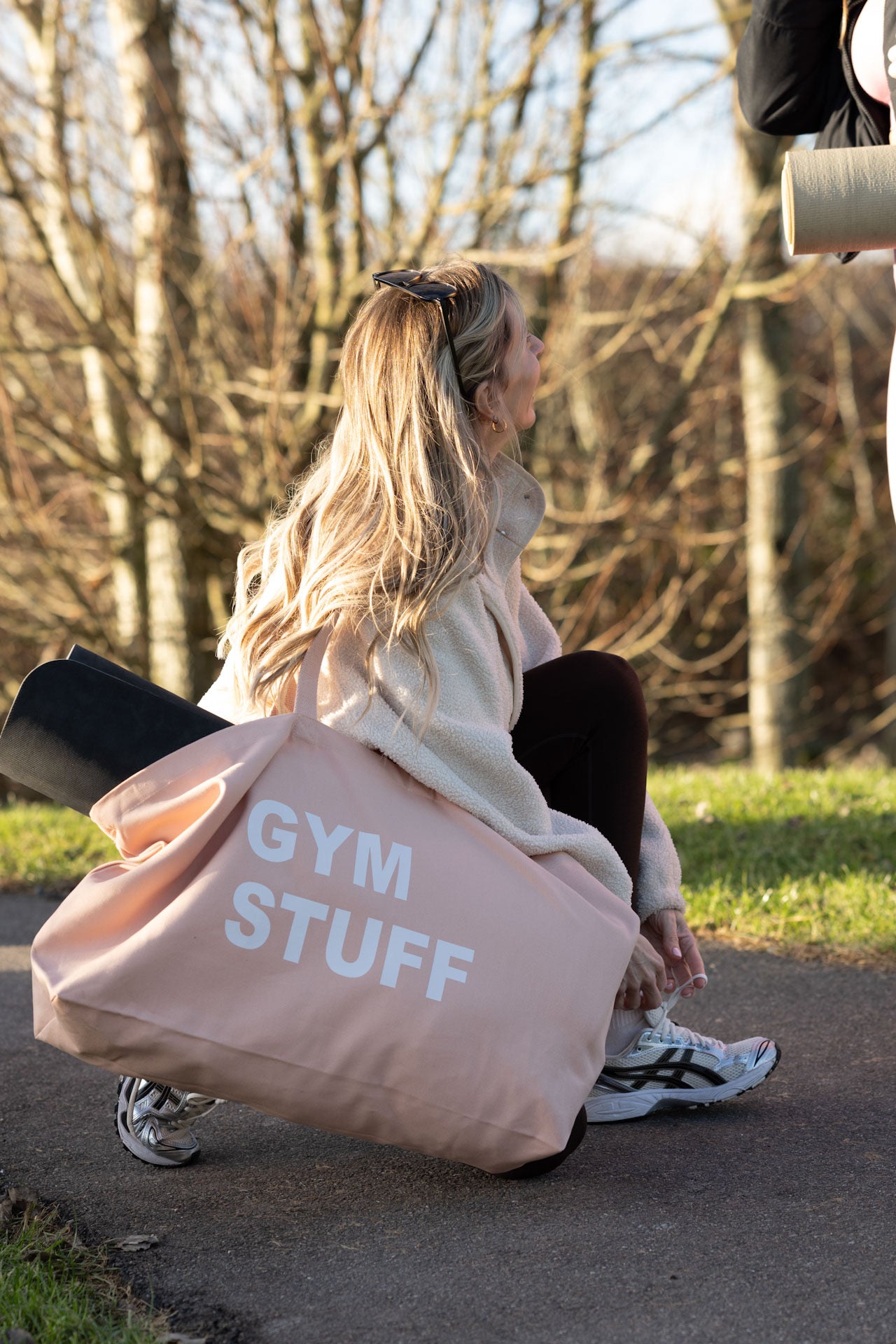 PERSONALISED PEACH EXTRA LARGE TOTE BAG